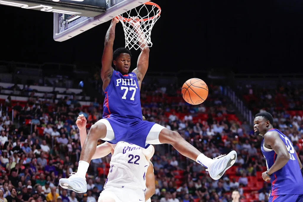VJ Edgecombe, Philadelphia 76ers (13-9)